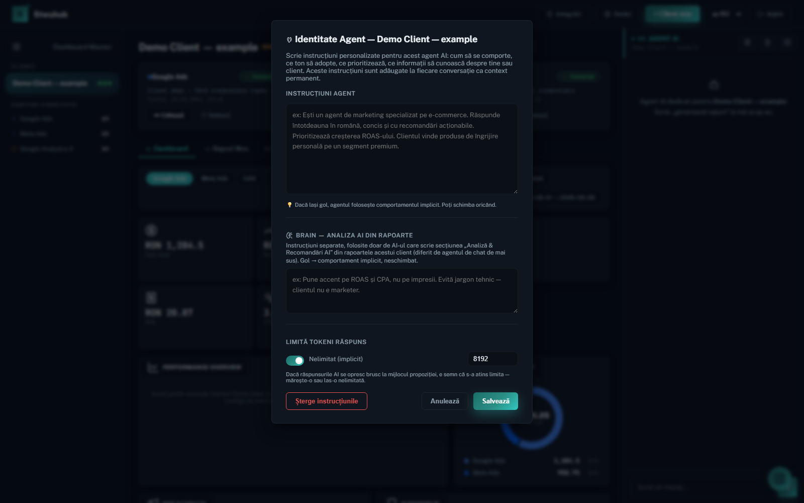 AI agent identity și Brain